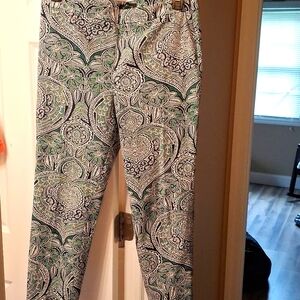 NWOT-Talbots- Petite -Blue & White Pants